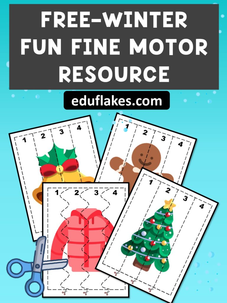 20 pages christmas scissor skills fine motor center cutting christmas fine motor worksheets 20 Pages Christmas Scissor Skills Fine Motor Center, Cutting | Christmas Fine Motor Worksheets