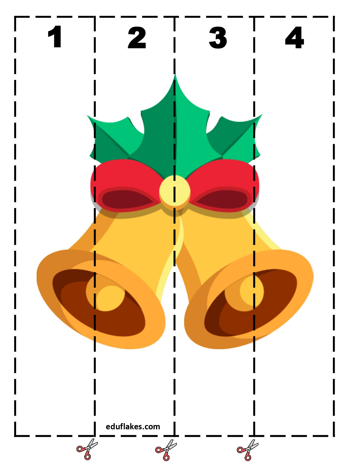 20 Pages Christmas Scissor Skills Fine Motor Center, Cutting | Cutting Practice Worksheets Christmas