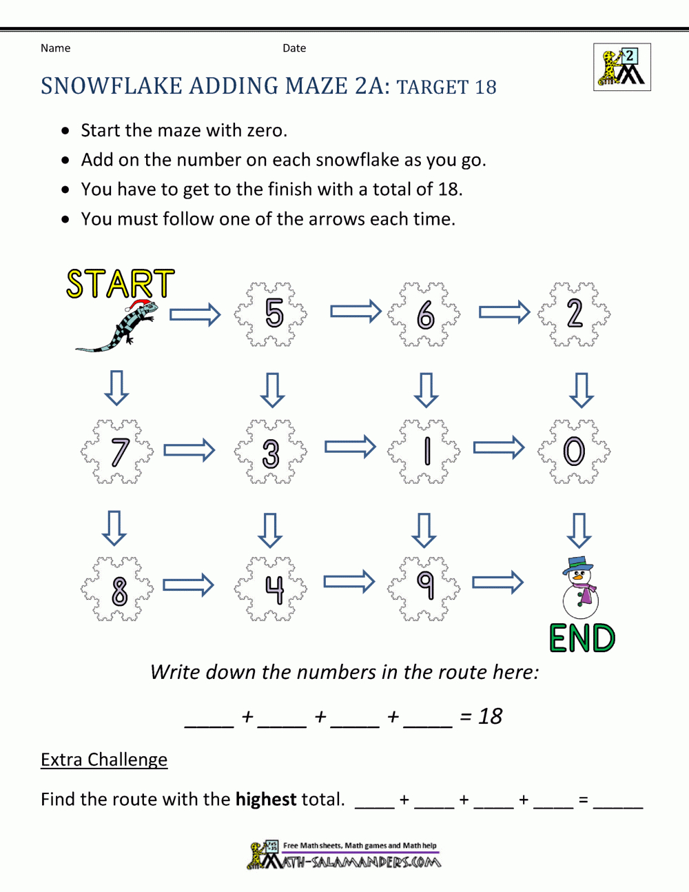 2Nd Grade Christmas Math Worksheets | 2nd Grade Math Christmas Worksheets