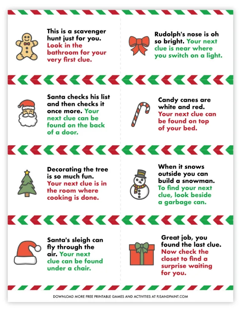 42 free printable christmas games and activities pjs and paint christmas game worksheets printable 1 42 Free Printable Christmas Games And Activities - Pjs And Paint | Christmas Game Worksheets Printable