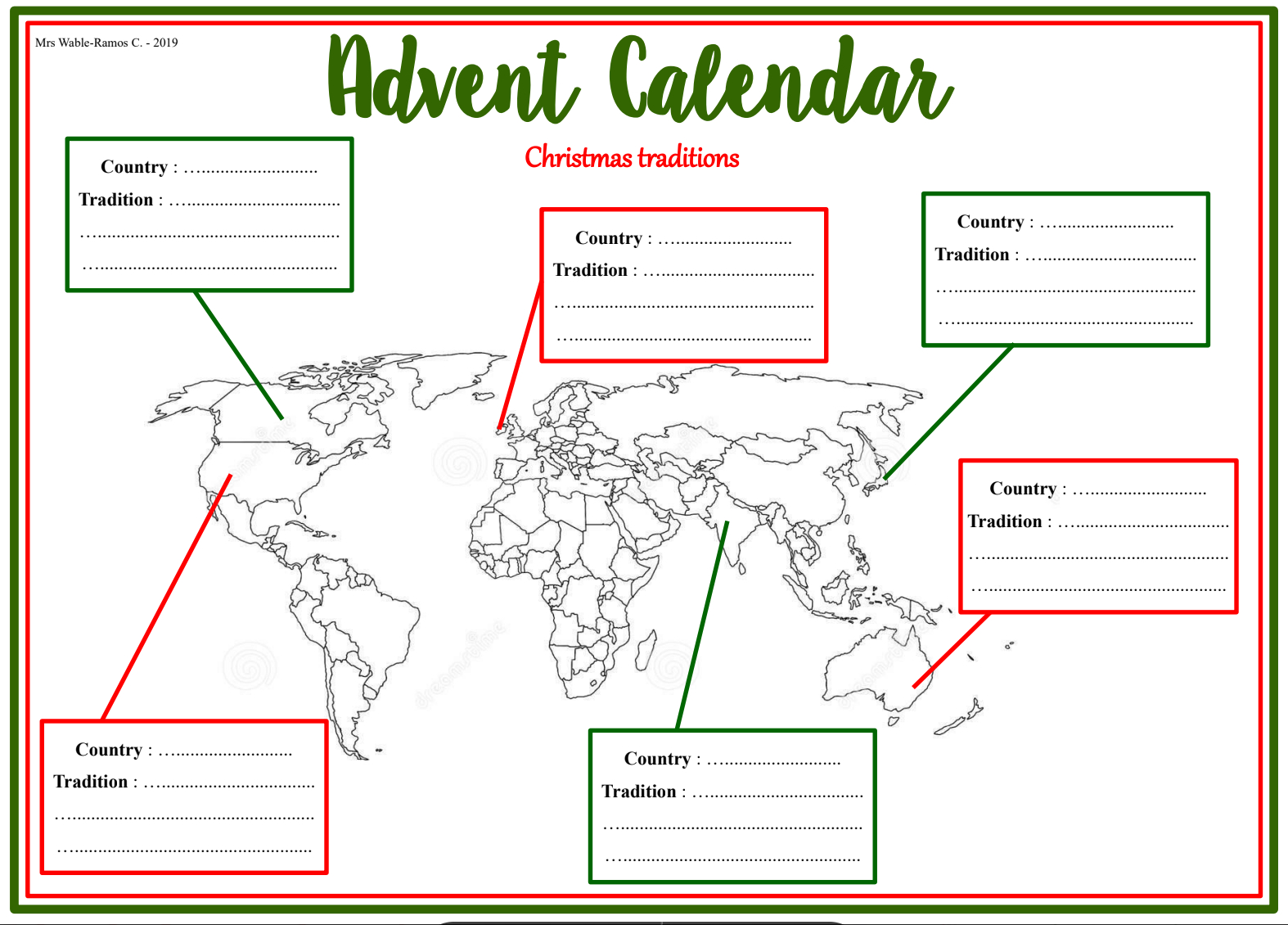 5 4eme christmas activities genially christmas map skills worksheets 5-4Ème-Christmas-Activities | Genially | Christmas Map Skills Worksheets