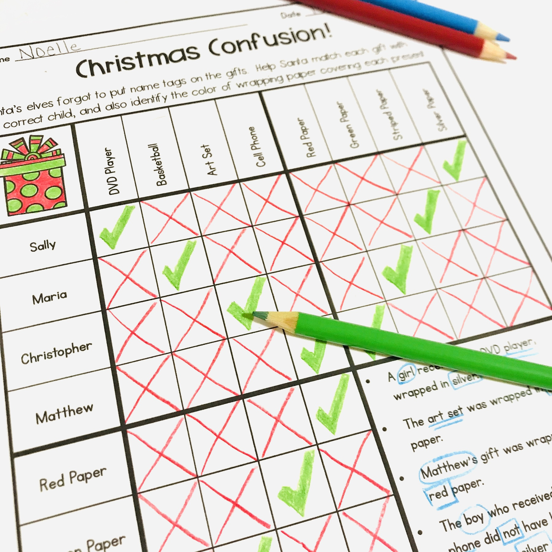 5 fun christmas math worksheets for upper elementary classrooms a little christmas confusion worksheets 5 Fun Christmas Math Worksheets For Upper Elementary Classrooms | A Little Christmas Confusion Worksheets