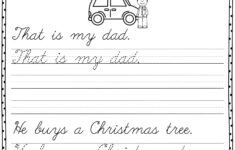 9 Cursive Handwriting Worksheets Ideas | Cursive Handwriting | Christmas Cursive Handwriting Worksheets