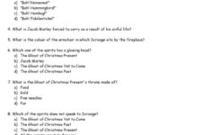 A Christmas Carol Quiz Video Or Movi…: English Esl Worksheets Pdf | A Christmas Carol Worksheets Answers