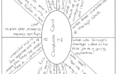 A Christmas Carol Revision Clock Worksheets | A Christmas Carol Worksheets Printable