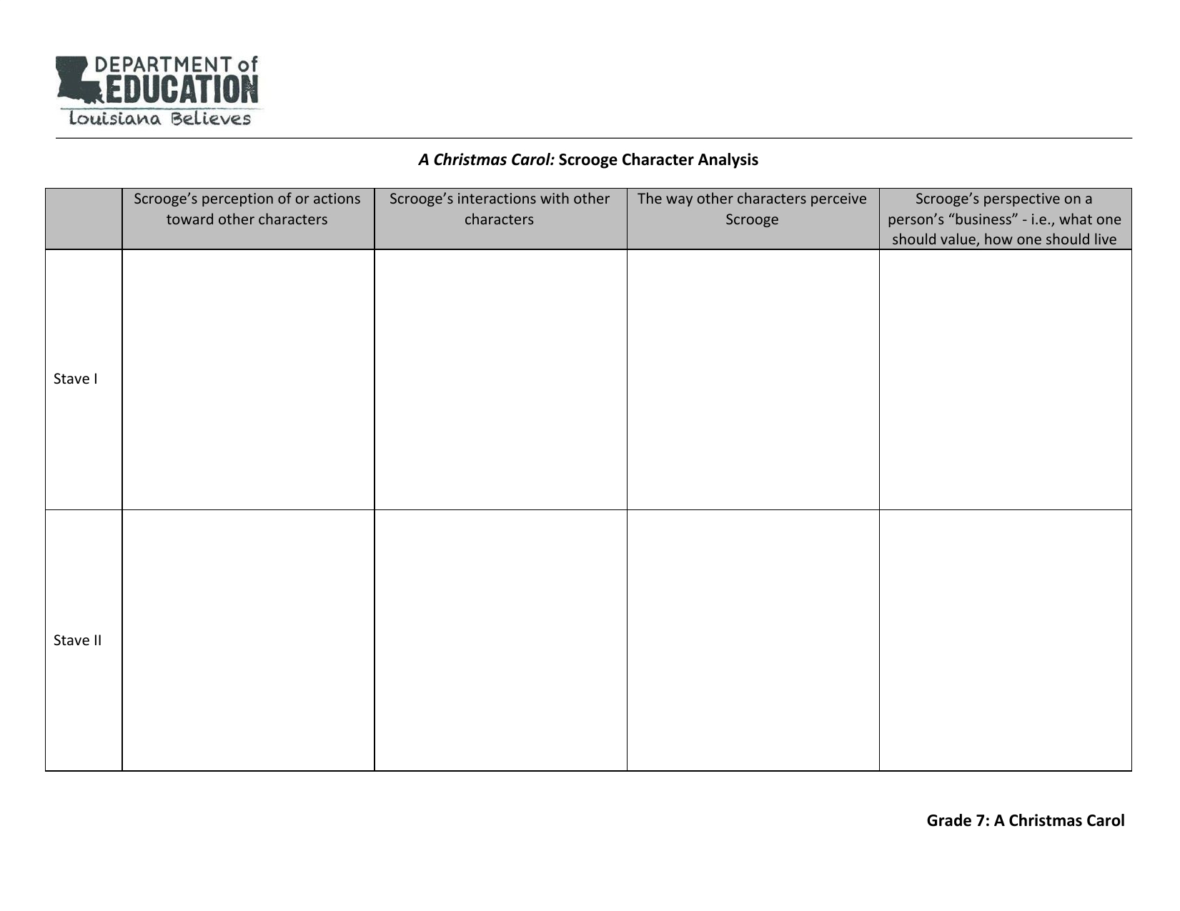 a christmas carol scrooge character analysis worksheet a christmas carol character analysis worksheets A Christmas Carol: Scrooge Character Analysis Worksheet | A Christmas Carol Character Analysis Worksheets