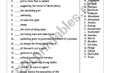 A Christmas Carolcharles Dickens Vocabulary Quiz - Esl | A Christmas Carol Vocabulary Worksheets
