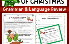 Christmas Activities To Get Students Thinking! – Real Cool English | Christmas Themed Grammar Worksheets