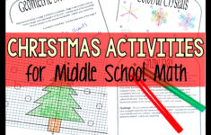 7th Grade Christmas Math Worksheets 7th Grade Christmas Math Worksheets