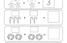 Christmas Addition Worksheet - Free Printable, Digital, &amp; Pdf | Free Kindergarten Christmas Math Worksheets
