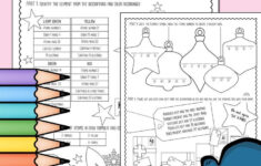 Christmas Chemistry | Christmas Chemistry Worksheets Answers