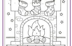 Christmas Colornumber Pages | Christmas Color by Number Addition Worksheets