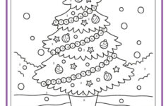 Christmas Colornumber Pages | Math Coloring Christmas Worksheets