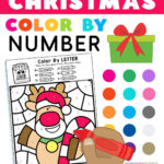 Christmas Colornumber – Superstar Worksheets | Christmas Math Coloring Worksheets