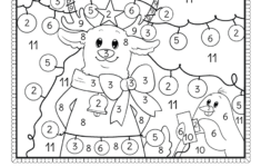 Christmas Colornumber Worksheet – Free Printable, Digital, & Pdf | Christmas Coloring Multiplication Worksheets