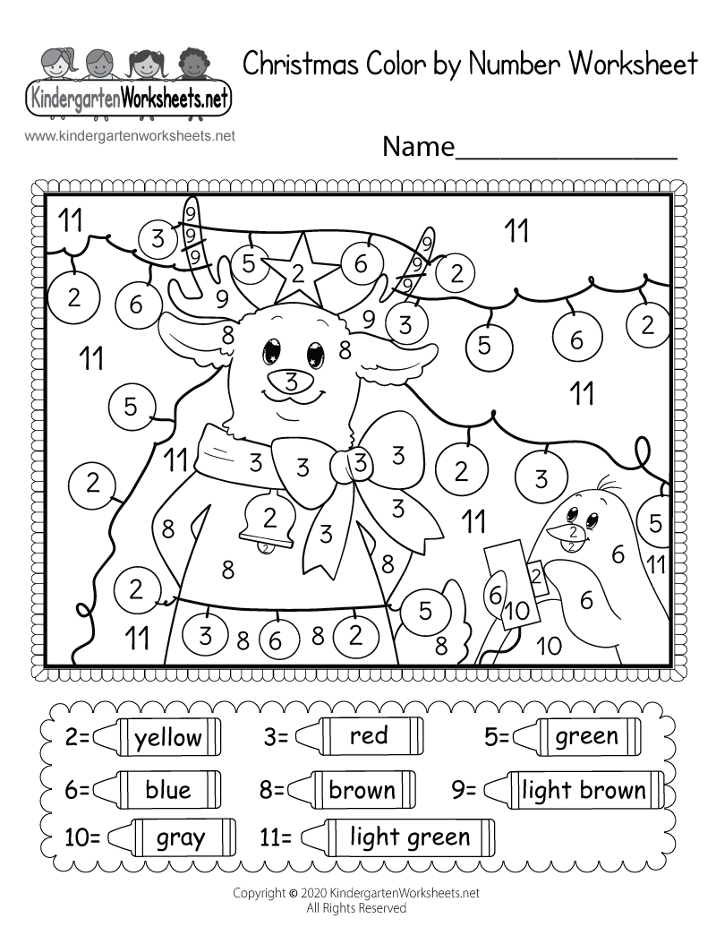 christmas colornumber worksheet free printable digital pdf christmas worksheets color by numbers printable Christmas Colornumber Worksheet - Free Printable, Digital, & Pdf | Christmas Worksheets Color by Numbers Printable