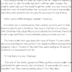 Christmas Comprehension Worksheets Fill In The Blanks Worksheets | Free Christmas Reading Comprehension Worksheets