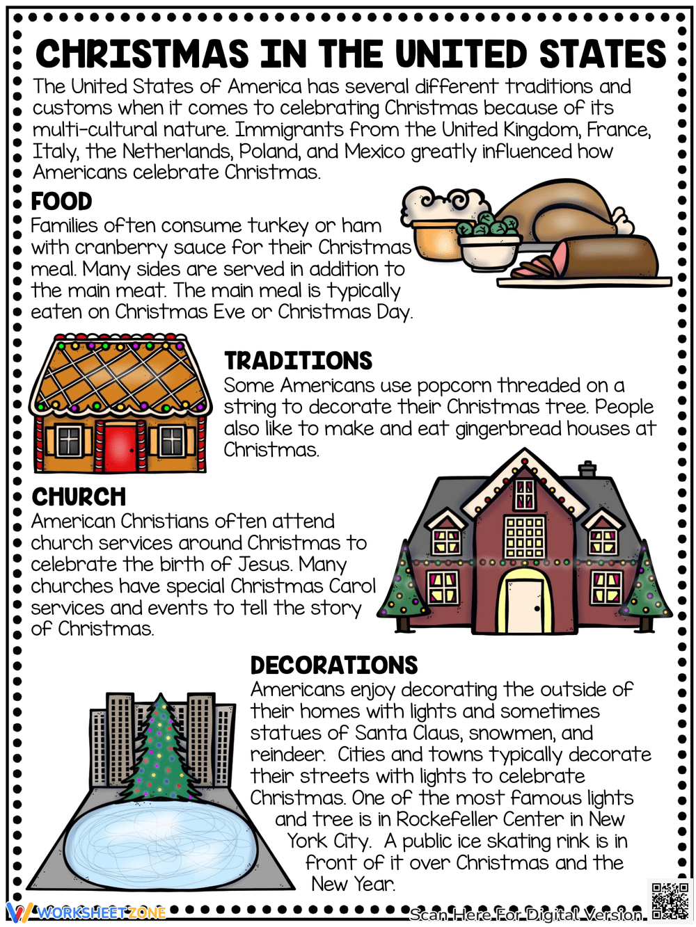 Christmas Comprehension Worksheets Worksheets | Christmas Day Reading Comprehension Worksheets