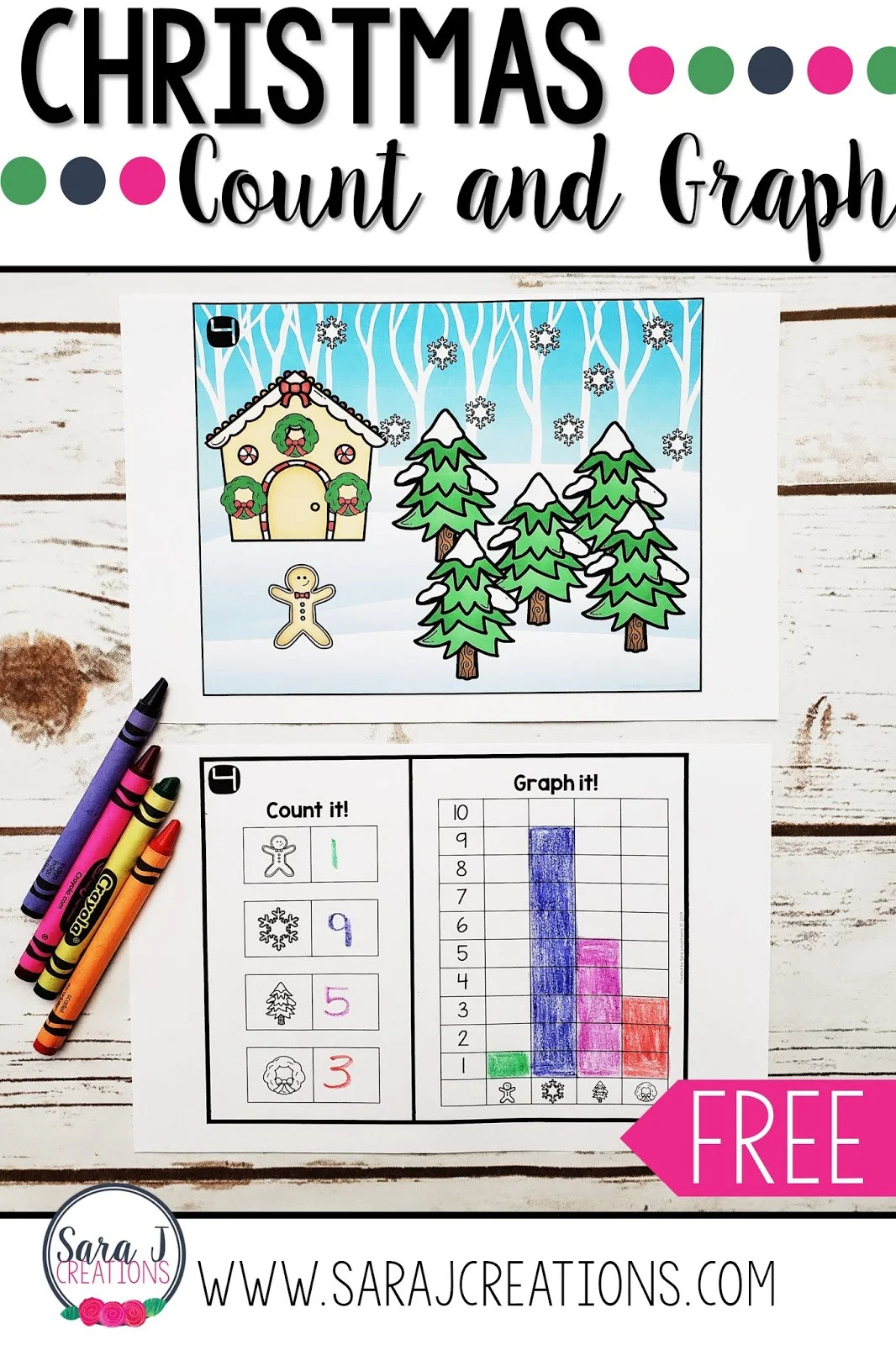 christmas count and graph sara j creations christmas bar graph worksheets Christmas Count And Graph | Sara J Creations | Christmas Bar Graph Worksheets