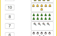 Free Printable Christmas Counting Worksheets