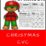 Christmas Cvc Worksheets | Christmas Cvc Words Worksheets