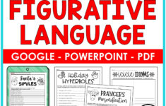 Christmas Figurative Language - Rockin Resources | Christmas Figurative Language Worksheets