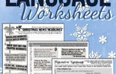 Christmas Figurative Language Worksheets | Christmas Figurative Language Worksheets