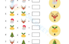 Christmas Grade 6 Math Worksheet Worksheet | 6Th Grade Christmas Math Worksheets