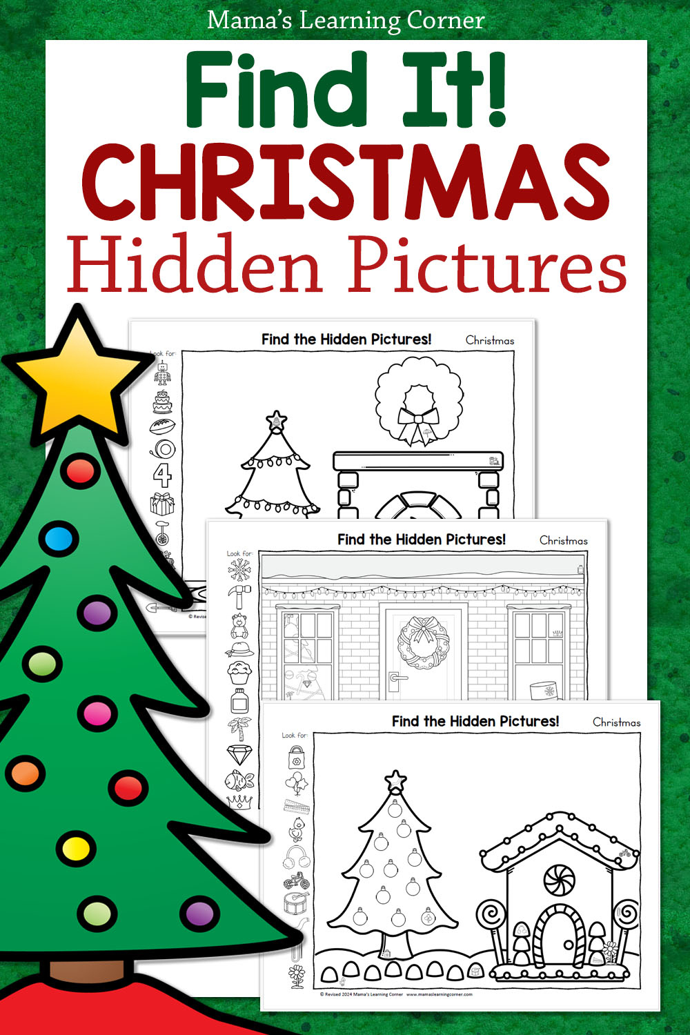 christmas hidden picture printables mamas learning corner hidden pictures christmas worksheets Christmas Hidden Picture Printables - Mamas Learning Corner | Hidden Pictures Christmas Worksheets