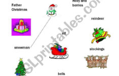 Christmas Match Up Worksheets Christmas Match Up Worksheets