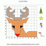 Christmas Math 5Th Grade Worksheets | Free Christmas Coordinates Worksheets