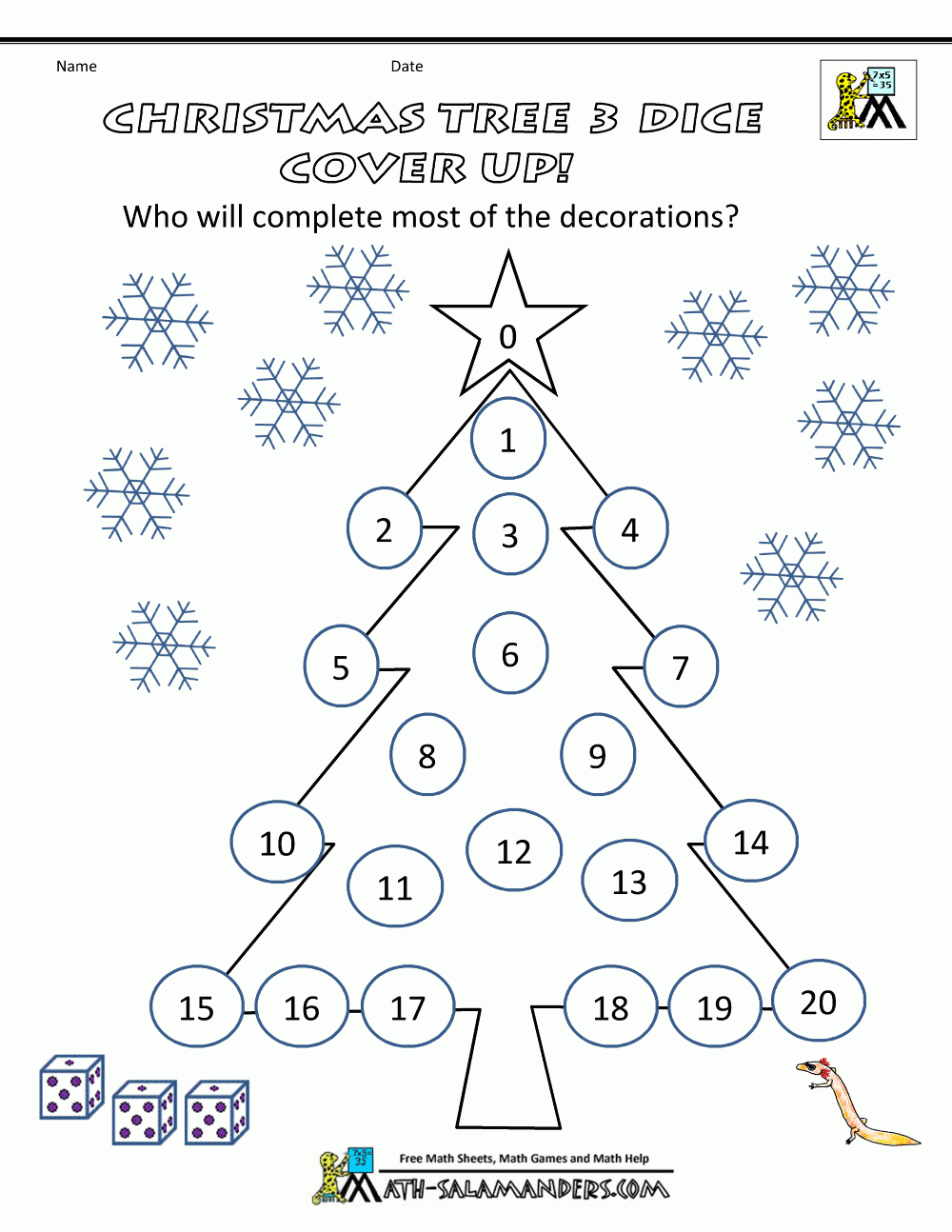 Christmas Math 5Th Grade Worksheets - Worksheets Library | Free Christmas Division Worksheets