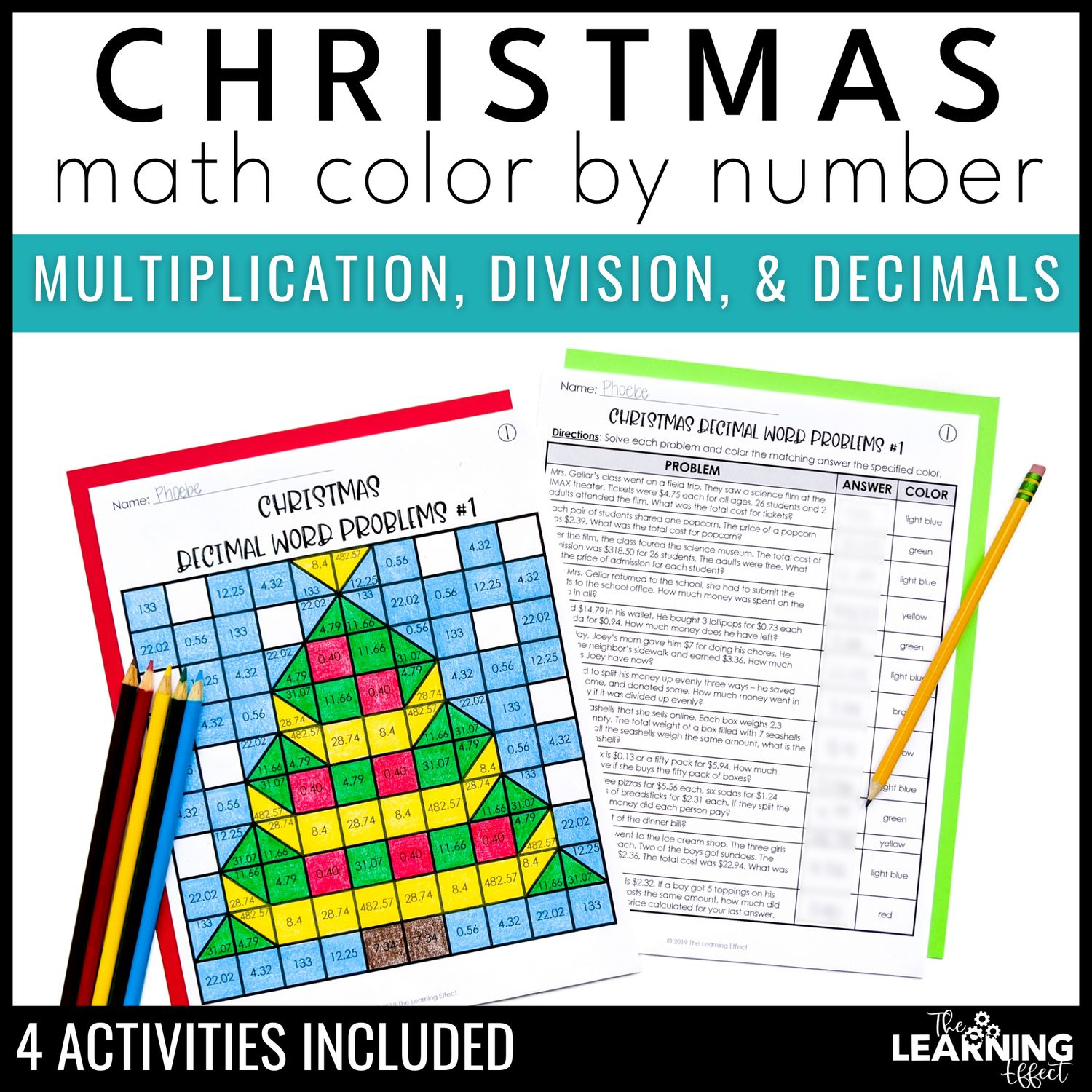 christmas math activities mystery picture worksheets colornumber christmas mystery picture math worksheets Christmas Math Activities Mystery Picture Worksheets | Colornumber | Christmas Mystery Picture Math Worksheets