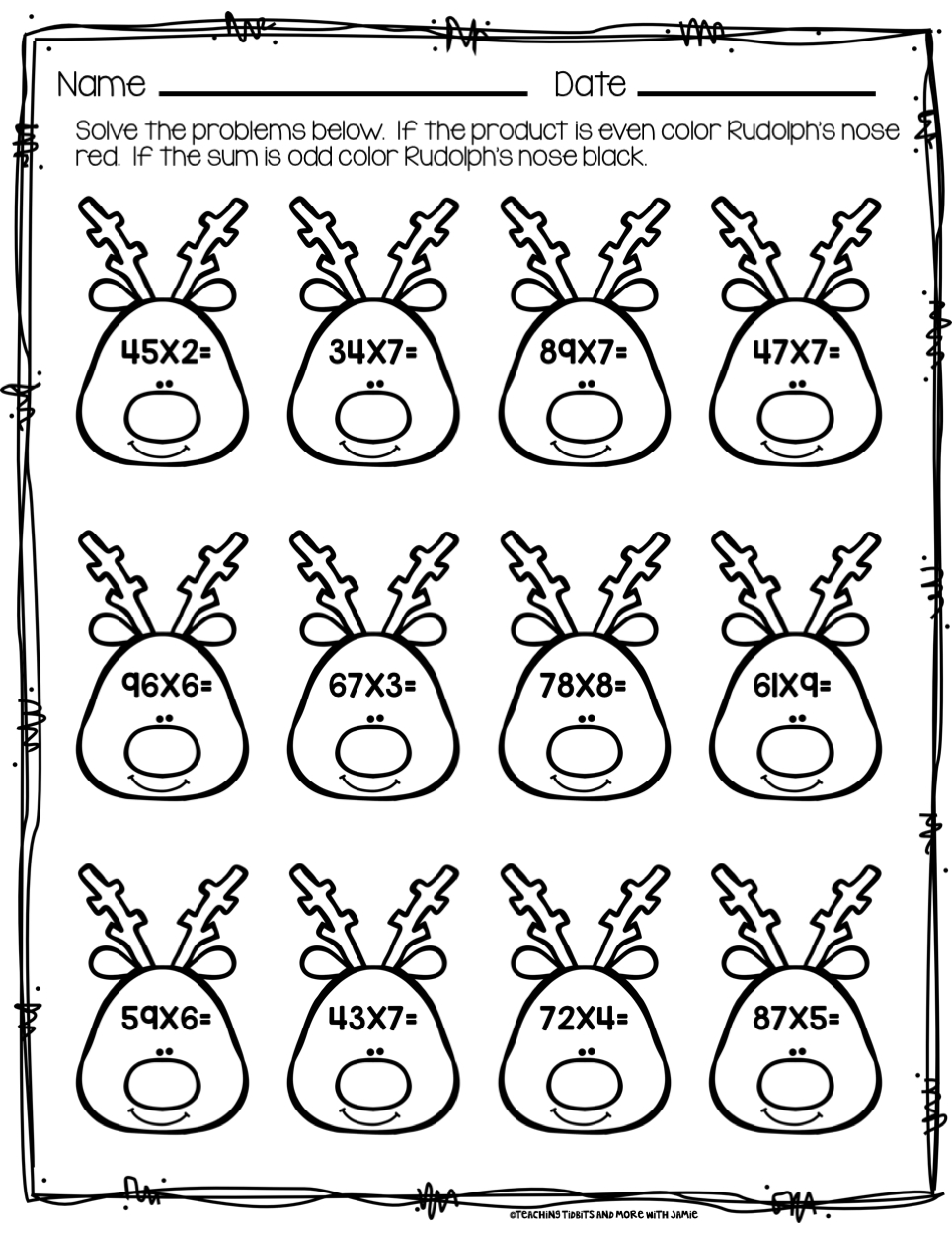 christmas math printables worksheets library christmas 4th grade worksheets Christmas Math Printables - Worksheets Library | Christmas 4Th Grade Worksheets