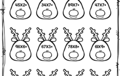 First Grade Christmas Math Worksheets