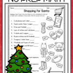 Christmas Math Worksheets | Christmas Multiplication And Division | Christmas 4Th Grade Worksheets