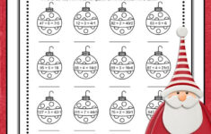 Christmas Math Worksheets | Christmas Multiplication And Division | Christmas Multiplication and Division Worksheets