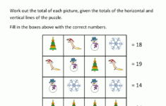 Christmas Math Worksheets | Christmas Worksheets And Puzzles