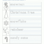 Christmas Math Worksheets For Kindergarten | Christmas Themed Worksheets For Kindergarten