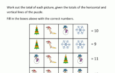 Free Printable Math Christmas Worksheets Free Printable Math Christmas Worksheets