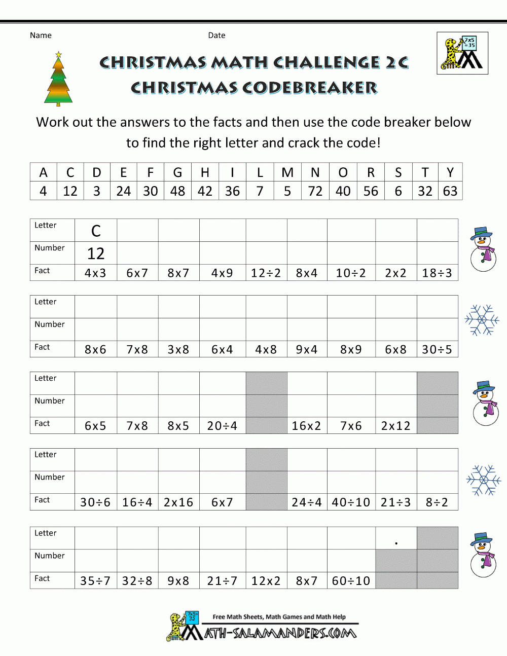 christmas math worksheets harder worksheets library 6th grade christmas math worksheets Christmas Math Worksheets (Harder) - Worksheets Library | 6Th Grade Christmas Math Worksheets