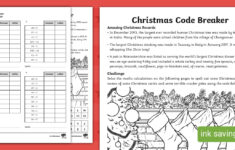 Christmas Maths Code Breaker Differentiated Worksheets | Christmas Code Breaker Worksheets
