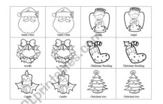 Christmas Memory Game – Esl Worksheetrenate Oliveira | A Christmas Memory Worksheets