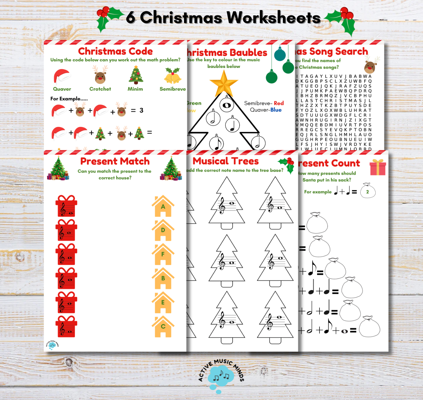 Christmas Music Worksheets: Download Free Pdf Now | Christmas Piano Theory Worksheets