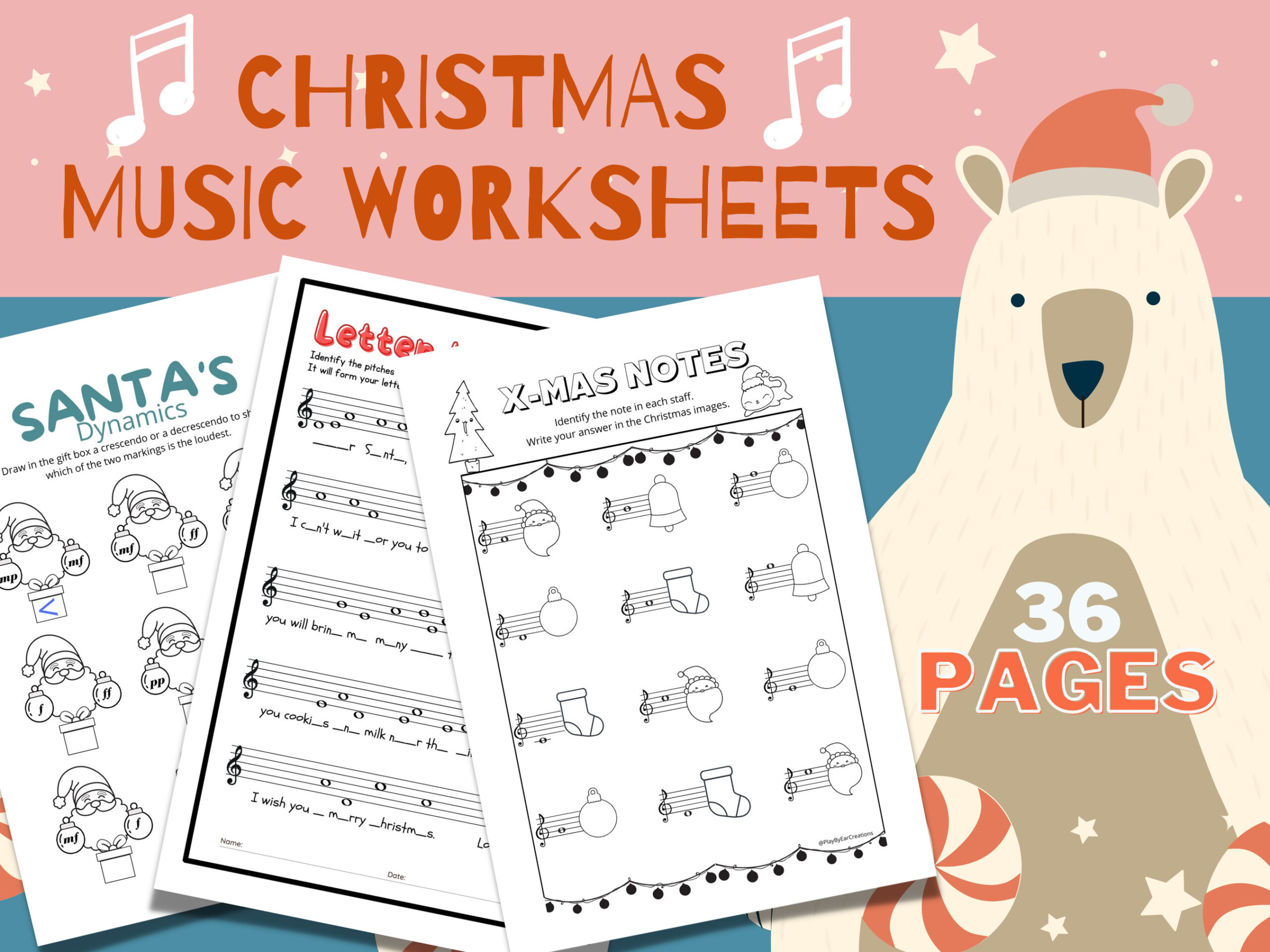 christmas music worksheets printable instant download music christmas music worksheets scaled Christmas Music Worksheets - Printable - Instant Download - Music | Christmas Music Worksheets