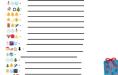 Guess the Christmas Song Worksheets