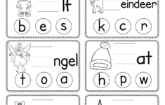 Christmas Reading Worksheets For Kindergarten