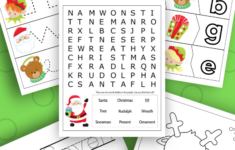 Christmas Activities Free Printable Worksheets