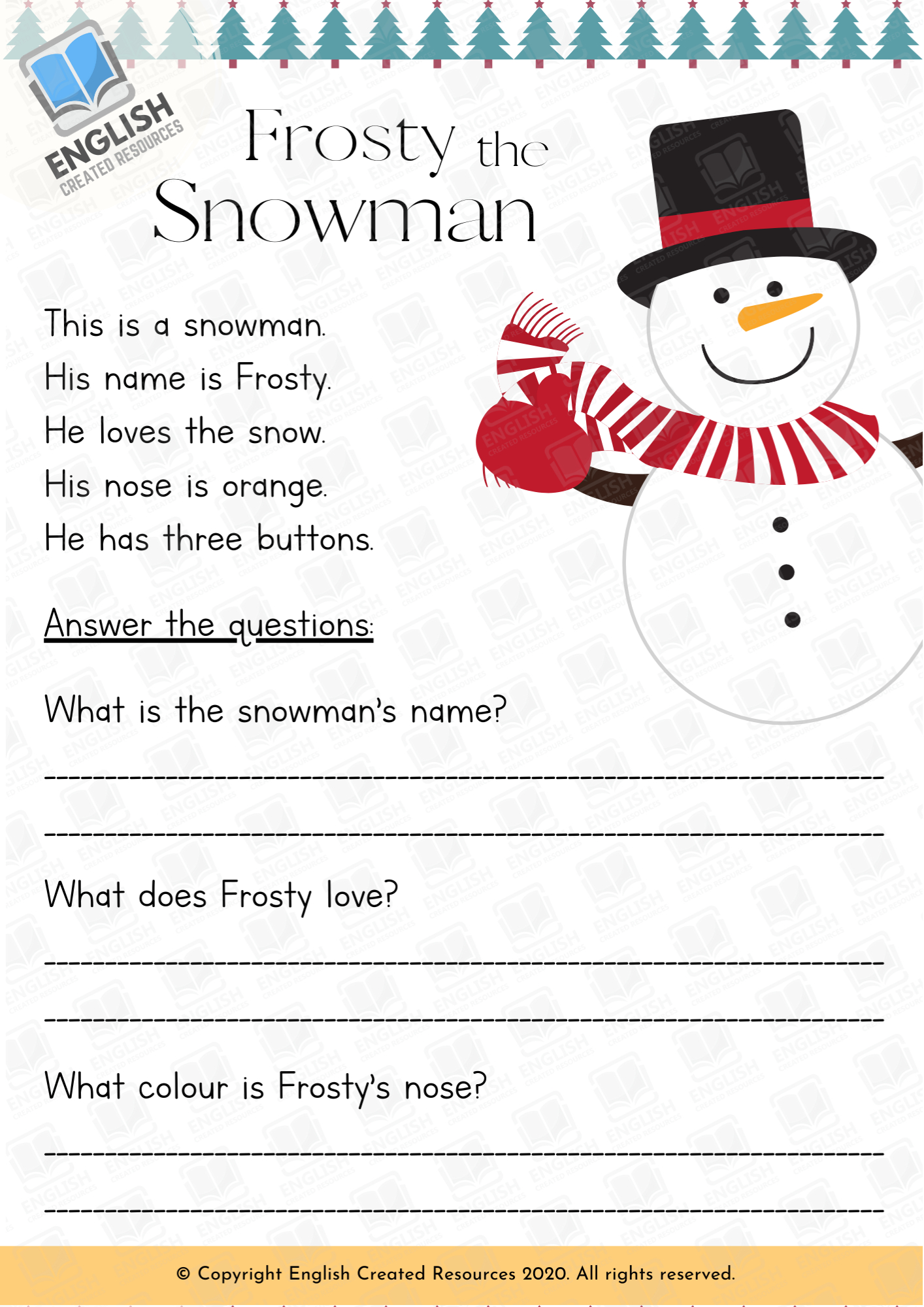 christmas reading comprehension grade 1 english created christmas reading worksheets 1st grade 1 Christmas Reading Comprehension Grade 1 - English Created | Christmas Reading Worksheets 1St Grade