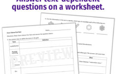 The Science of Christmas Question Worksheets The Science of Christmas Question Worksheets